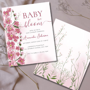 Budget Baby in Bloom Girl Pink Blumendusche
