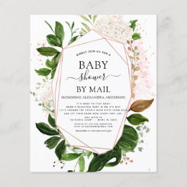 Budget Baby Shower by Mail Greenery Botanical