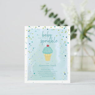 Budget Baby Sprinkle Blue Ice Cream Baby Dusche