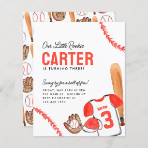 Budget Bat Glove Sports Shirt Baseball Geburtstag