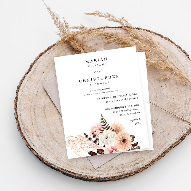 Budget Beige & Blush Pink Rustikale Hochzeit (Von Creator hochgeladen)