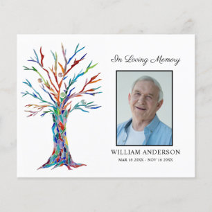 Budget Beileid Beerdigung Vielen Dank Foto Card