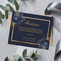 Budget Beileid blauen Blütengold Vielen Dank