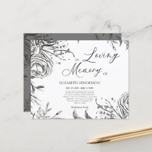 Budget Beileid Memory /Danke.