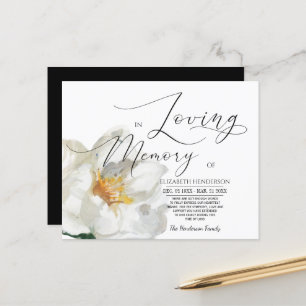 Budget Beileid Memory /Danke.