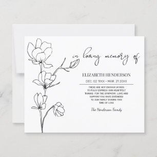 Budget Beileid Memory /Danke.