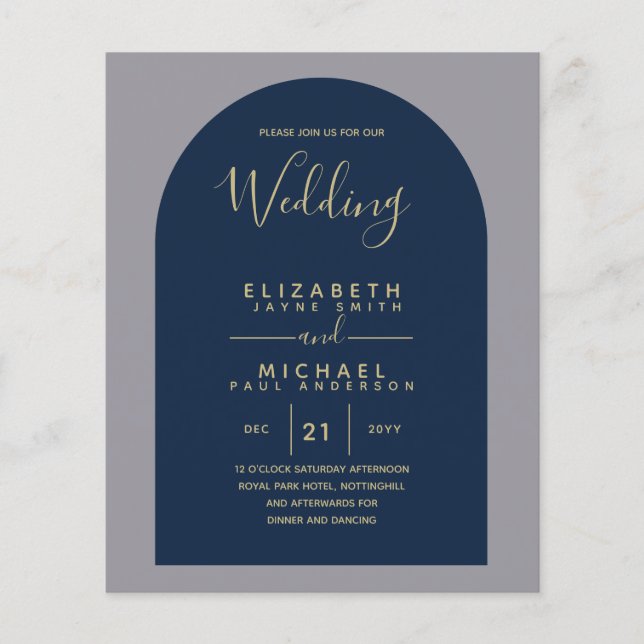 BUDGET Bilingual Spanish Boda English Wedding (Vorderseite)