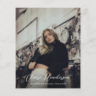 Budget Black Classy Foto Collage Abschluss