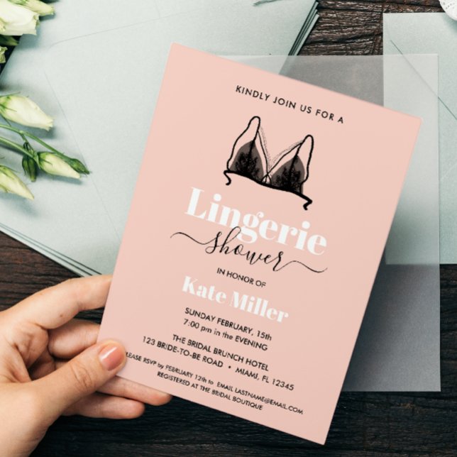 BUDGET Black Pink Ooh La Lingerie Brautparty (Von Creator hochgeladen)