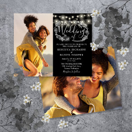 Budget Black String Lights 2 Foto Wedite Einladung