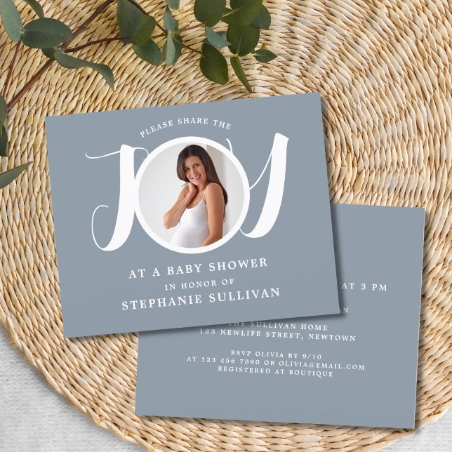 Budget Blue Baby Dusche Einladung (Von Creator hochgeladen)