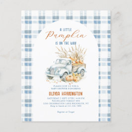 BUDGET Blue Ein kleines Pumpkin Truck Boy Baby Dus