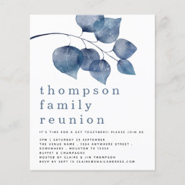 Budget Blue Foliage Family Wiedersehen Party Einla