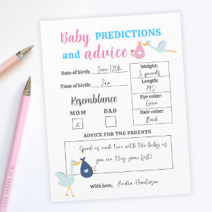 Budget Blue Pink Baby Predictions Ratgeber Quiz Sp
