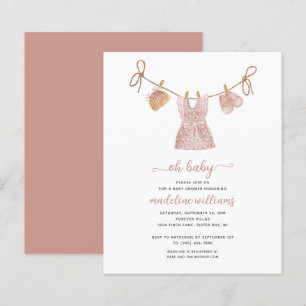 BUDGET BOHO Babykleidung Mädchen Oh Baby Shower