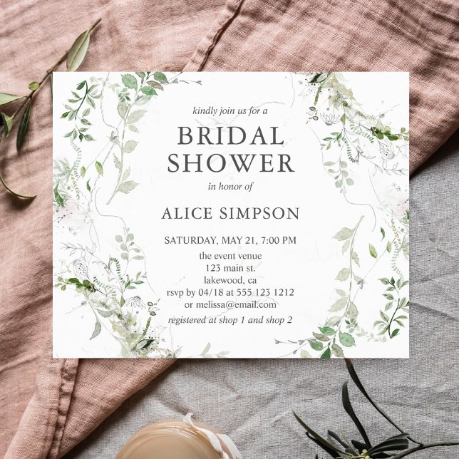 Budget Boho Blätter Brautparty (Von Creator hochgeladen)