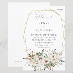 Budget Boho Eukalyptus & Beige Floral Wedding 2 MD