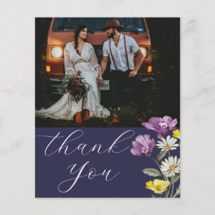 Budget Boho Vielen Dank Wildblumen und Foto