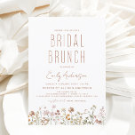 Budget Boho Wildblume Bridal Brunch Brautparty Flyer<br><div class="desc">Die preiswerte Minimalistische Wildblume Boho Elegant und Modern Script Bridal Brunch - Brautparty für Herbst,  Winter,  Frühling oder Sommer Einladungen - beinhaltet eine wunderschöne und elegante Schrift Typografie für die besondere Braut zu sein vorHochzeit.</div>