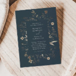 Budget Boho Wildblume Wedding<br><div class="desc">Ein Budget Boho Wildblume Hochzeit Einladung. Klicken Sie auf die Schaltfläche Bearbeiten,  um dieses Design anzupassen.</div>