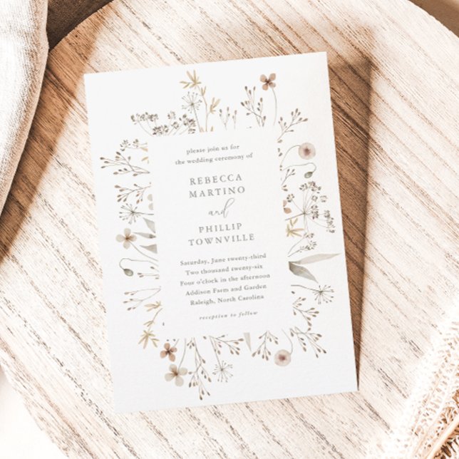 Budget Boho Wildblume Wedding (Von Creator hochgeladen)