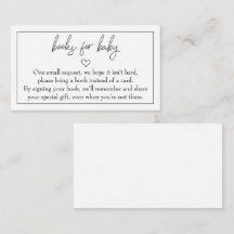 Budget "Books for Baby" Beilage