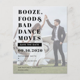 Budget Boost Food Bad Dance bewegt sich Save the D Flyer