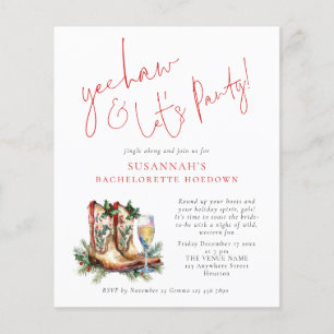 Budget Boots Bubbly Weihnachts-Junggeselinnen-Absc