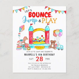 Budget Bounce Jump Play Kids Trampoline Geburtstag