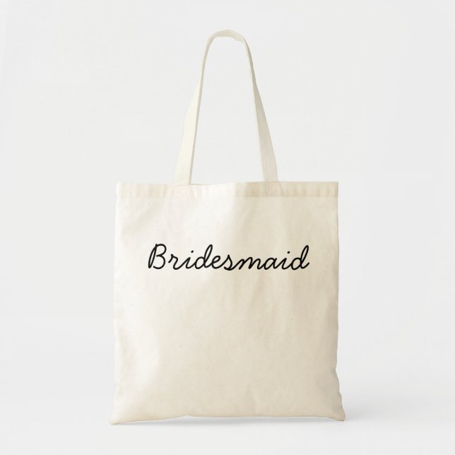 Budget-Brautjungfern-Tasche Tragetasche (Vorne)