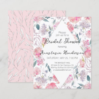 BUDGET Bridal Dusche Einladung