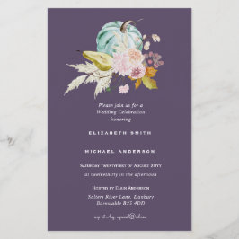 BUDGET Bridal Dusche Einladungen Custom Colors