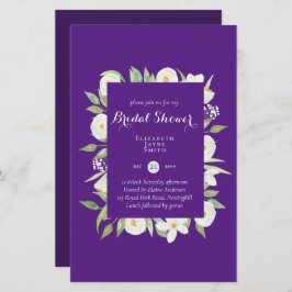 BUDGET Bridal Dusche Einladungen Custom Colors