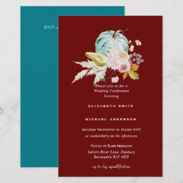 BUDGET Bridal Dusche Einladungen Custom Colors