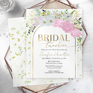 Budget Bridal Luncheon Bridal Dusche Einladung