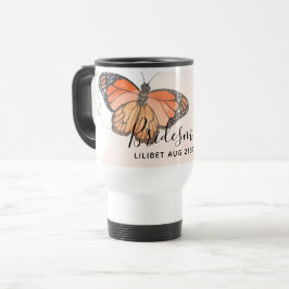 BUDGET Bridesmaid Brautparty gibt BUTTERFLIES Reisebecher