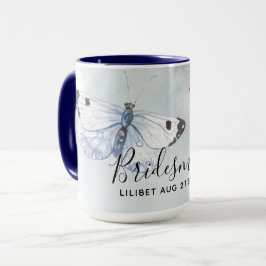 BUDGET Bridesmaid Brautparty gibt BUTTERFLIES Tasse