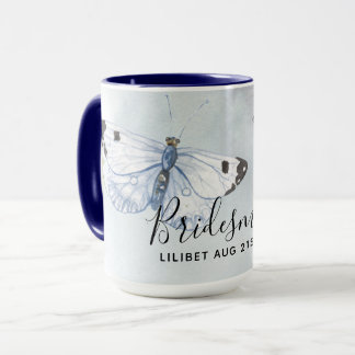 BUDGET Bridesmaid Brautparty gibt BUTTERFLIES Tasse