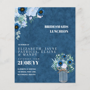BUDGET Bridesmaiers Mittagessen Brunch Blumenstrau