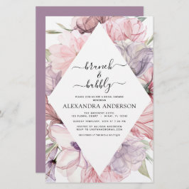 Budget Brunch & Bubbly Boho Lila Brautparty