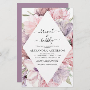 Budget Brunch & Bubbly Boho Lila Brautparty