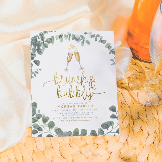 Budget Brunch & Bubbly Eukalyptus Brautparty (Von Creator hochgeladen)