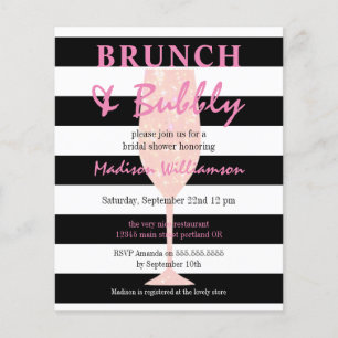Budget-Brunch & Bubbly Rosa Glitter-Brautjungfernp