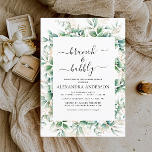 Budget-Brunch- und Bubbly-Brautjunggesellinnenabsc Flyer