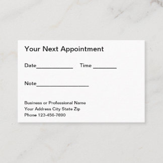 Budget Bulk Office Ernennungskarten Terminkarte