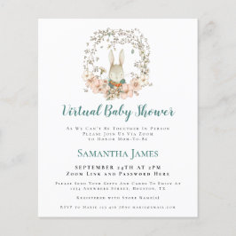 Budget Bunny Vintag Boy Virtual Baby Dusche