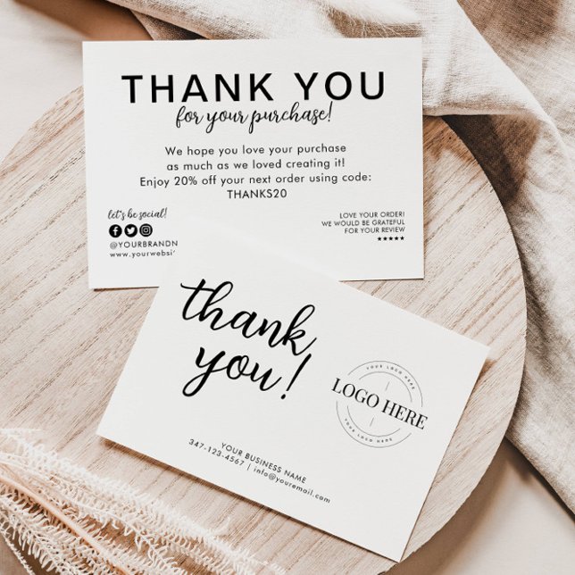 Budget Business Logo Company Vielen Dank für Ihren (Von Creator hochgeladen)