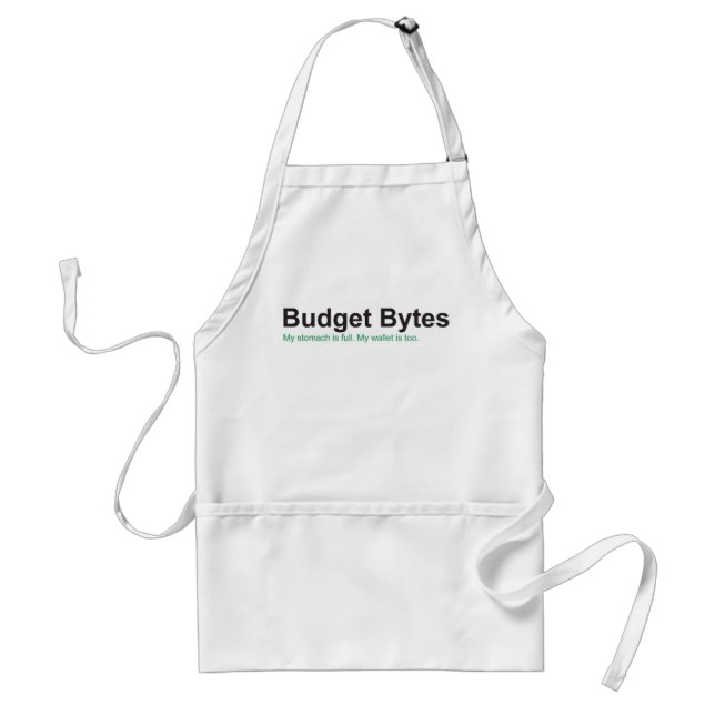 Budget-Byte-Logo-Schürze Schürze (Vorne)