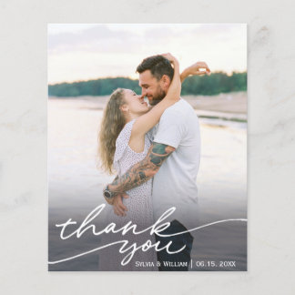 Budget Calligraphy Script Wedding Foto Vielen Dank