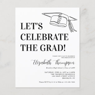 Budget Celebrate Graduate Simple Graduation Party